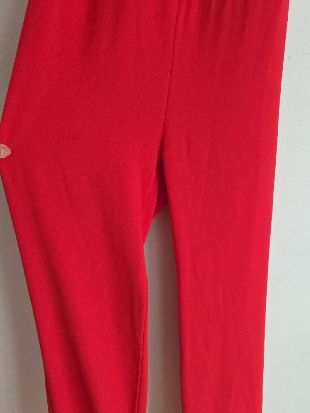 INTERMIX Red One-Shoulder Ruffle Maxi Dress - Picture 5 of 5